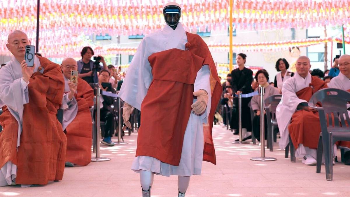 Meet Gabi, South Korea’s First Humanoid Robot Monk