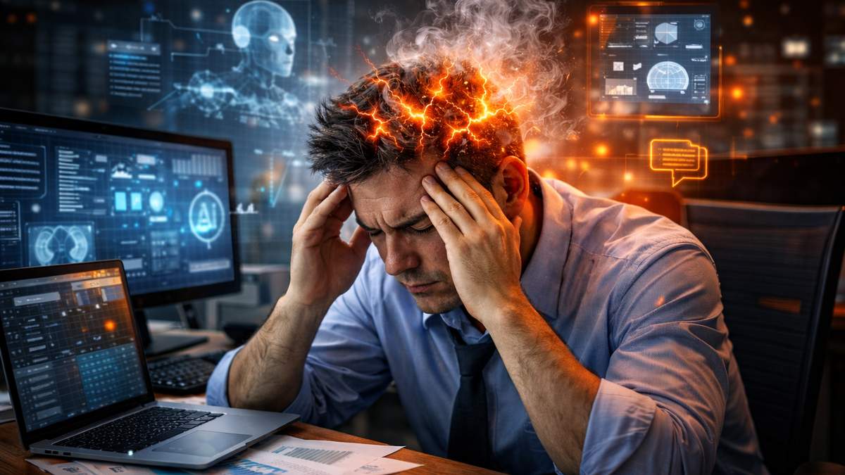 AI Overuse at Work May Cause “Brain Fry,” Study Warns