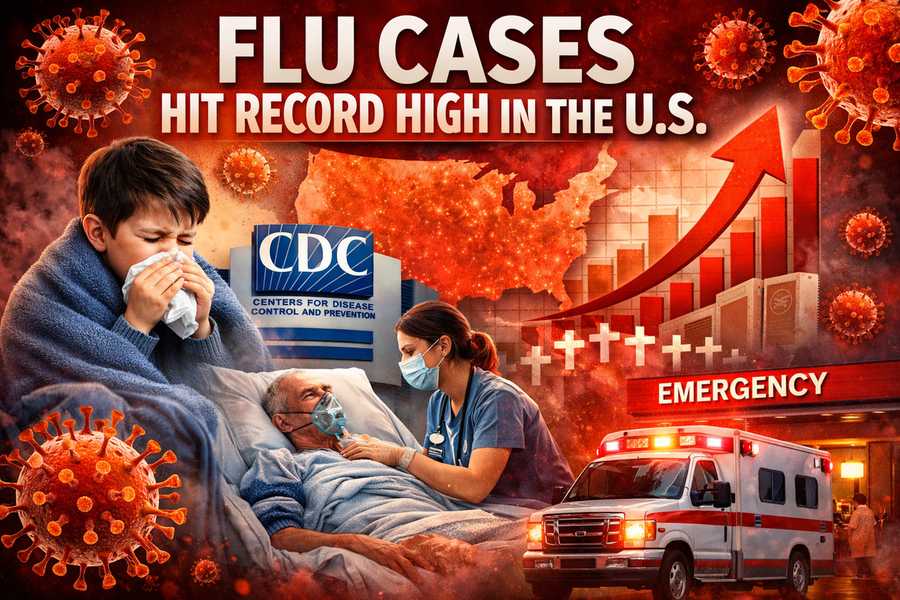 Flu Cases Reach Record High in the United States