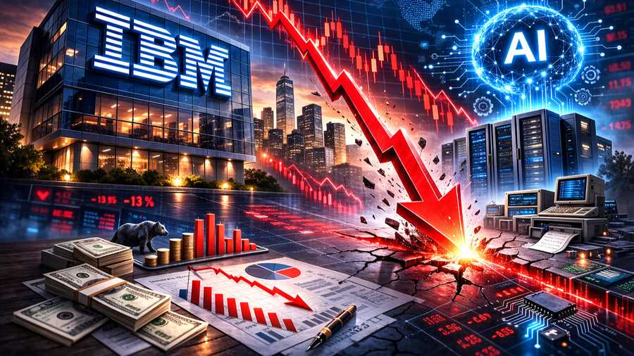 IBM Shares Plunge 13% After Anthropic AI Announcement