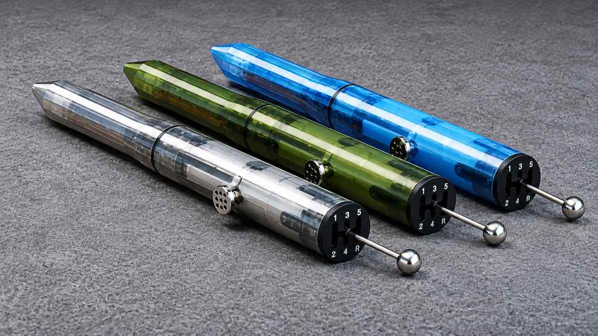 This Manual Transmission Pen Has a Working Clutch and Gear Shift