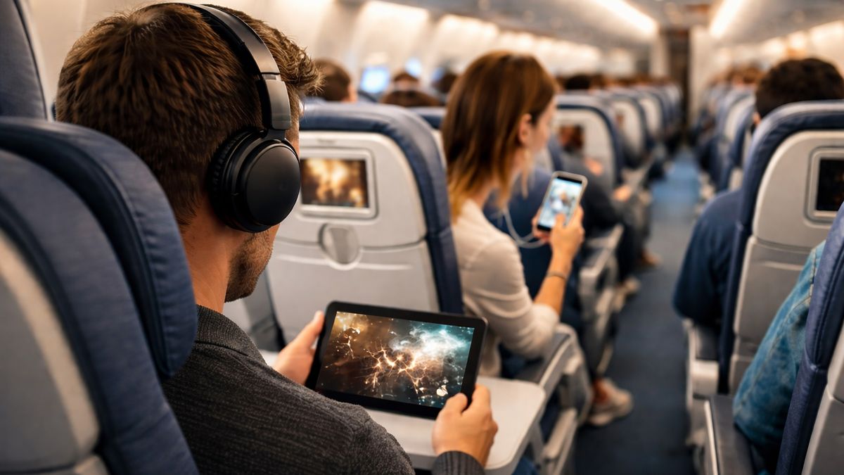 United Airlines Requires Passengers to Use Headphones on Flights