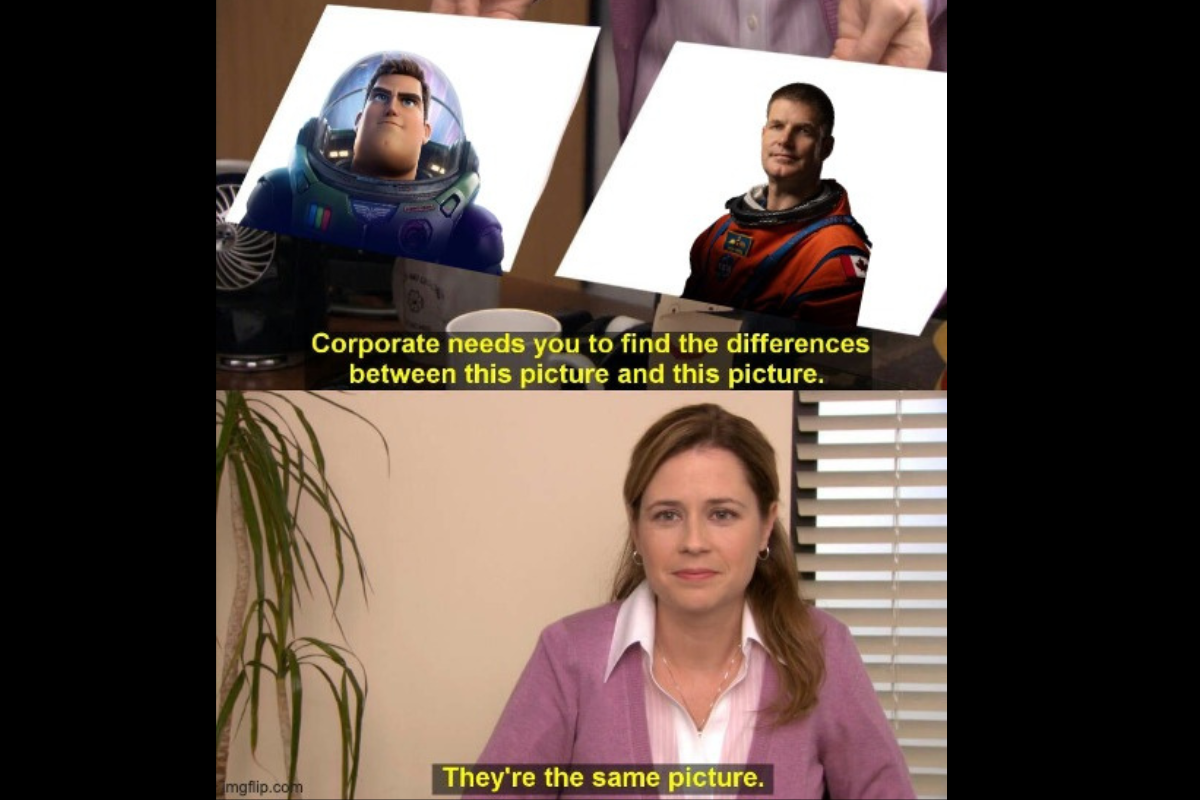 Buzz Lightyear Meme Office Show Pam Meme
