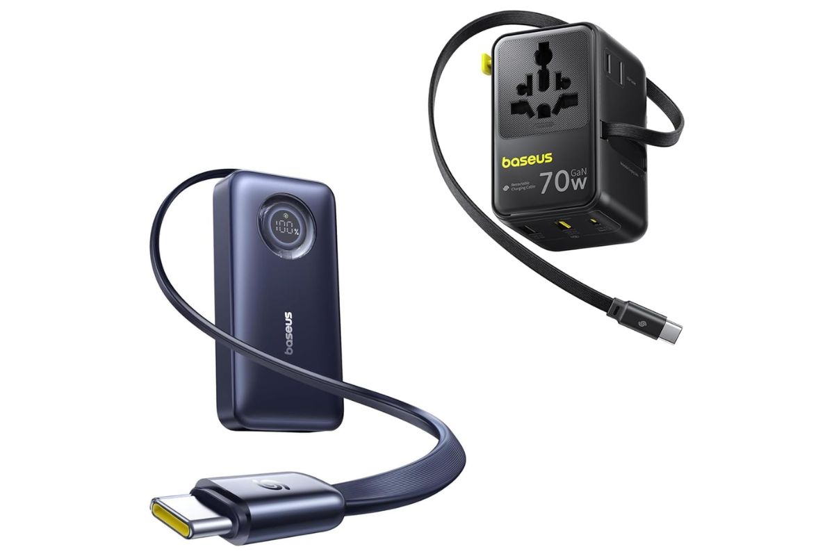 Baseus retractable charger