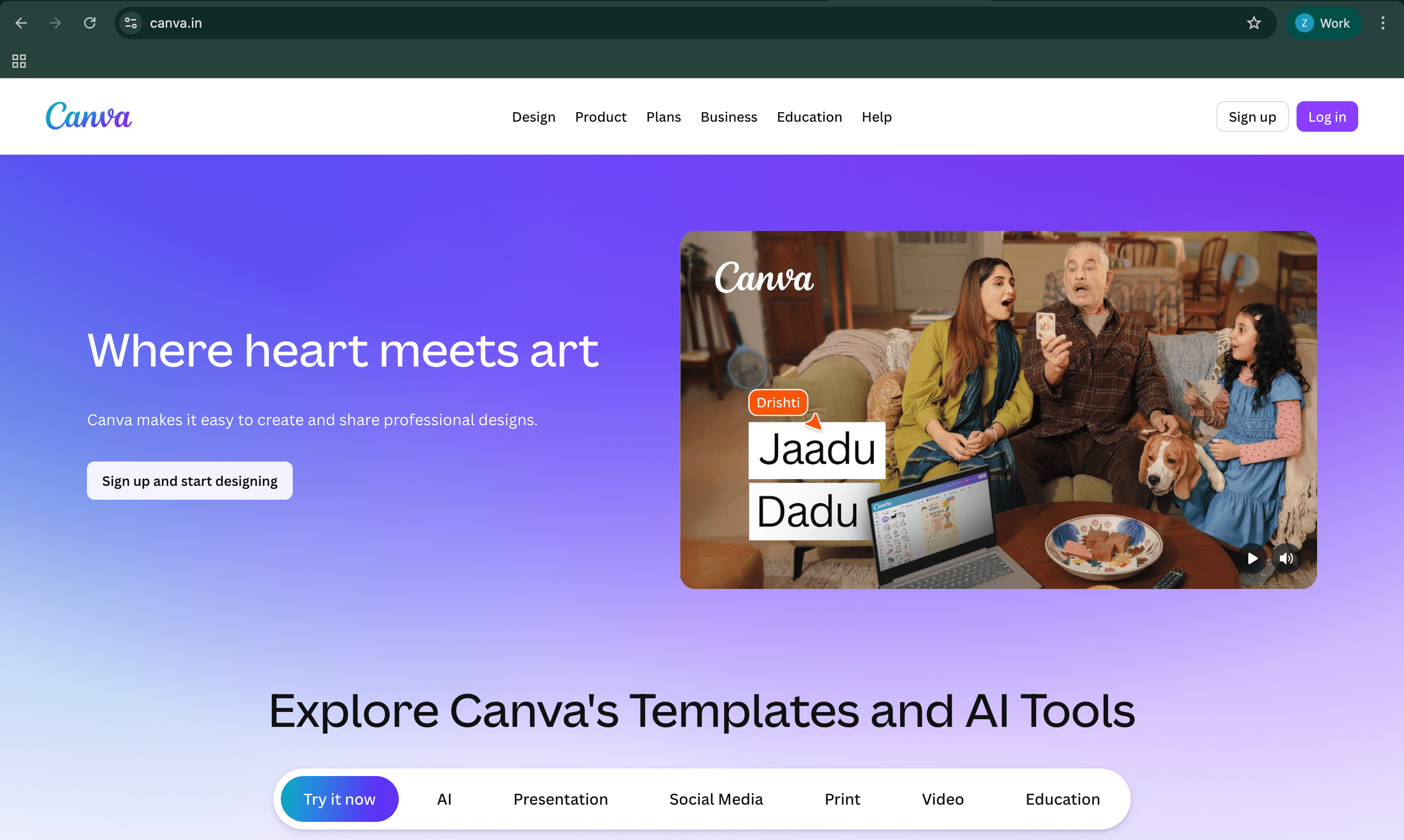 Canva Screenshot Dilip Tahil