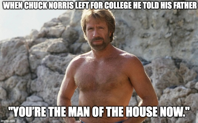 Chuck Norris Father meme