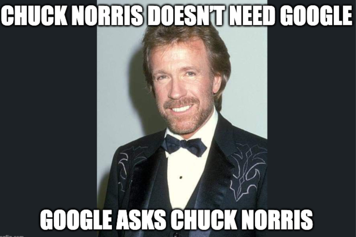 Chuck Norris Google