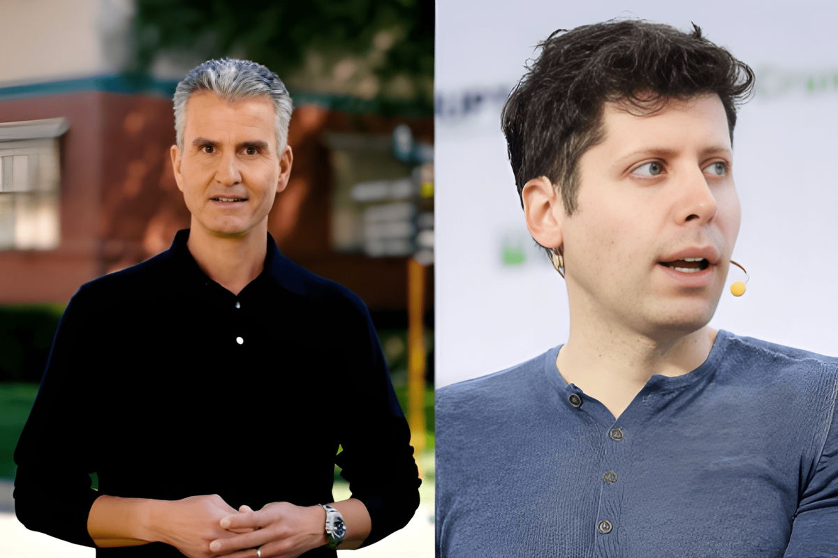 Josh D'Amaro and Sam Altman