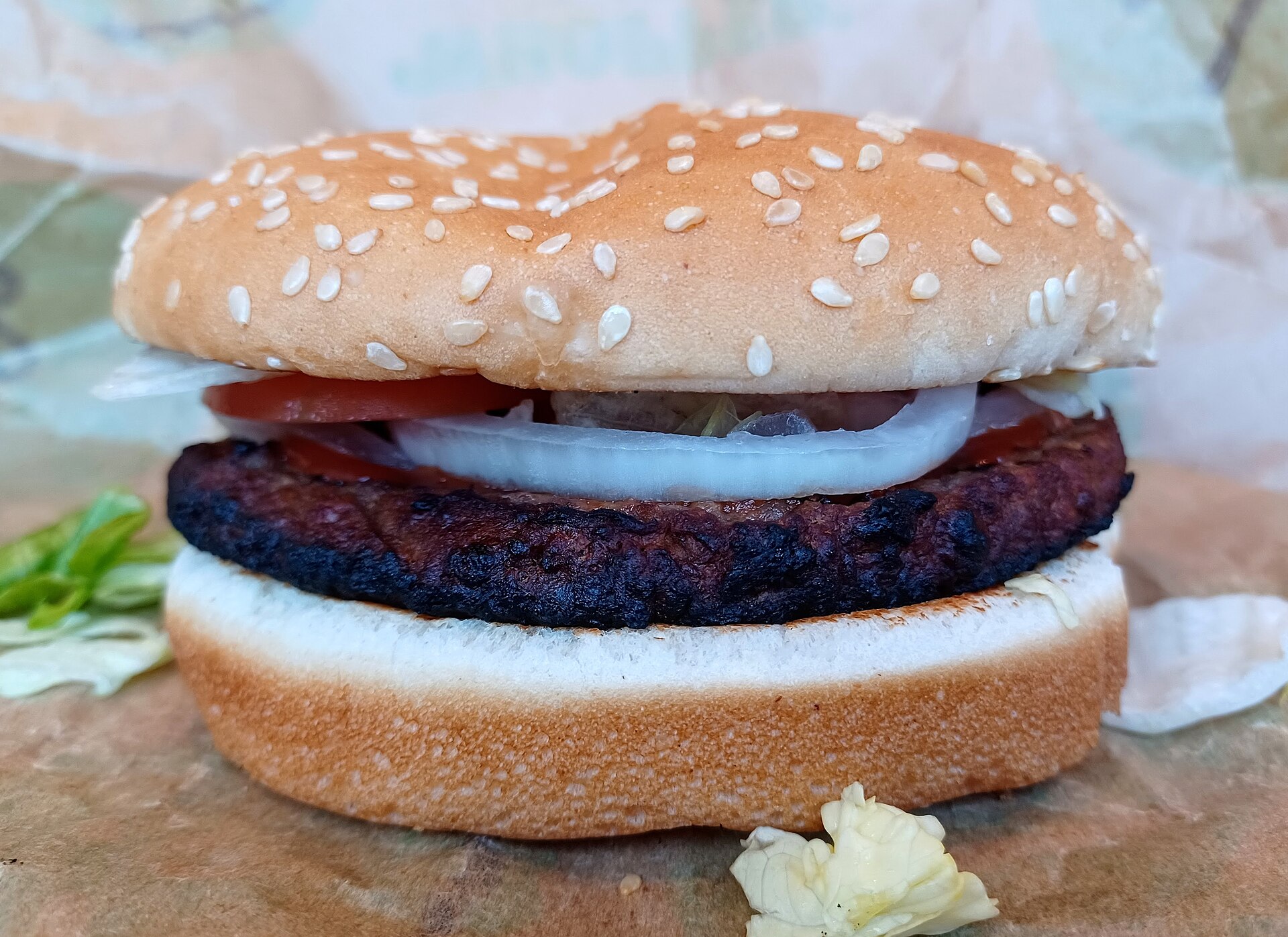 Impossible Whopper CC0 wikimedia Commons