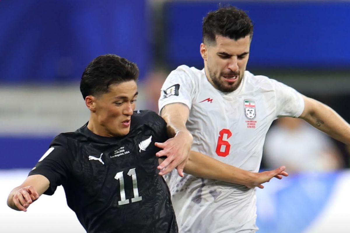 Elijah Just New Zealand vs Iran