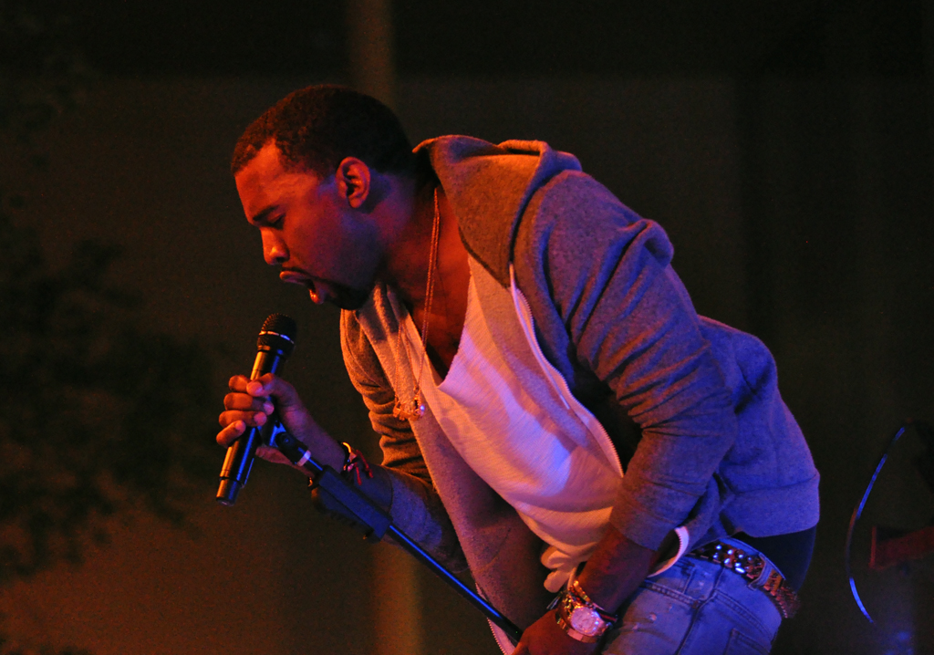 Kanye West performs at The Museum of Modern Art's annual Party in the Garden benefit, New York City, May 10, 2011. Photo by Jason Persse (CC BY-SA 2.0)