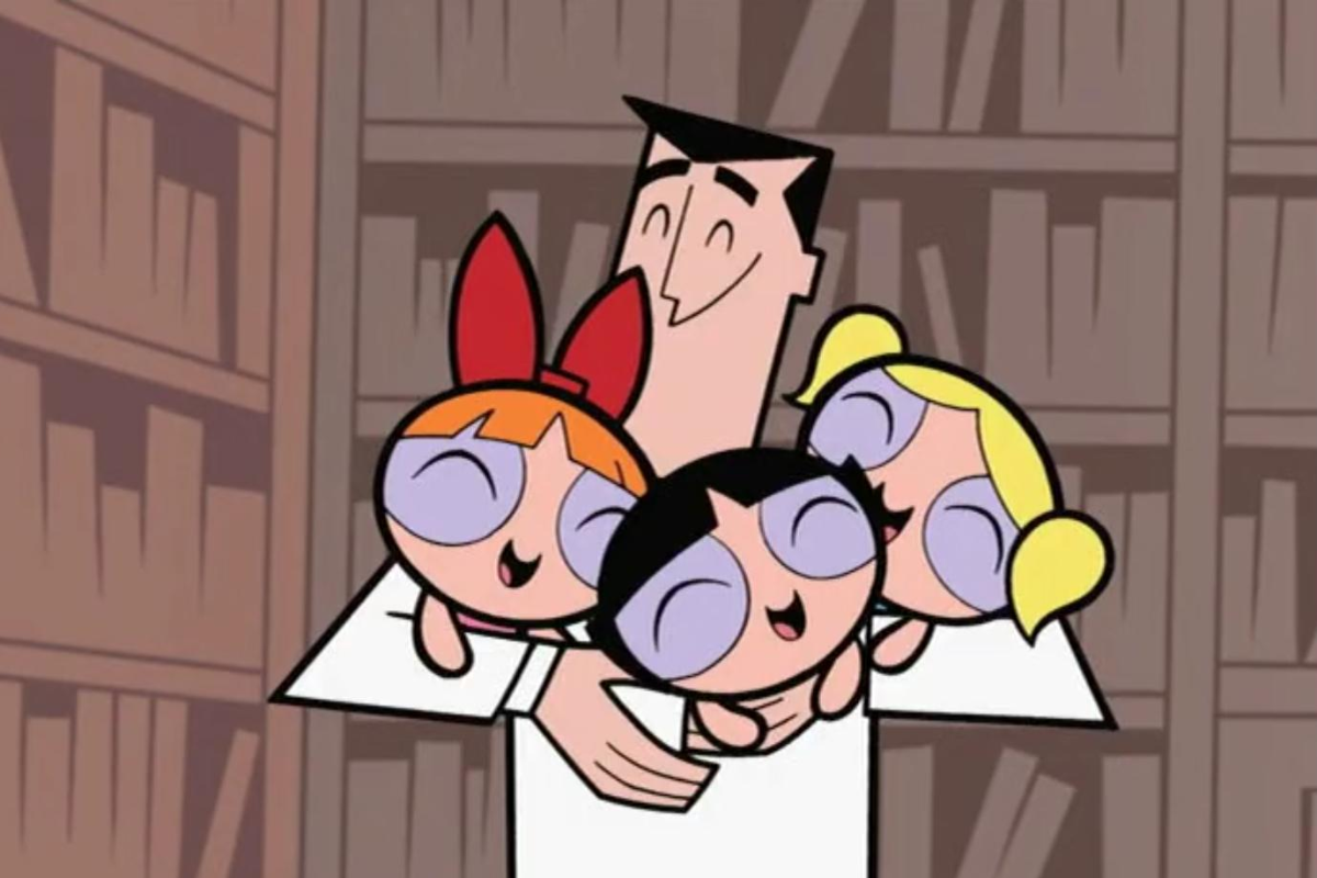 Professor Utonium, the father of Powerpuff girls