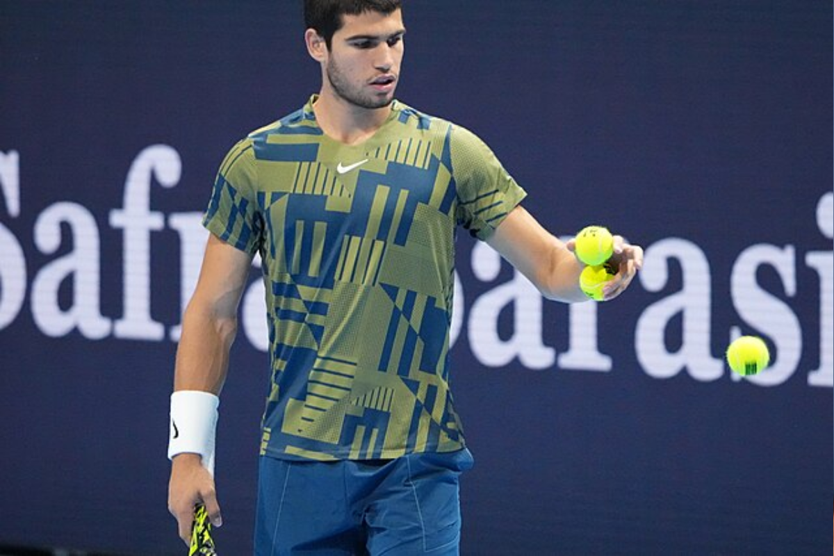 Carlos Alcaraz holds the record. Skyscraper2010 CC BY-SA 4.0 .png