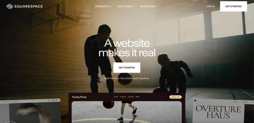 Square Space Website