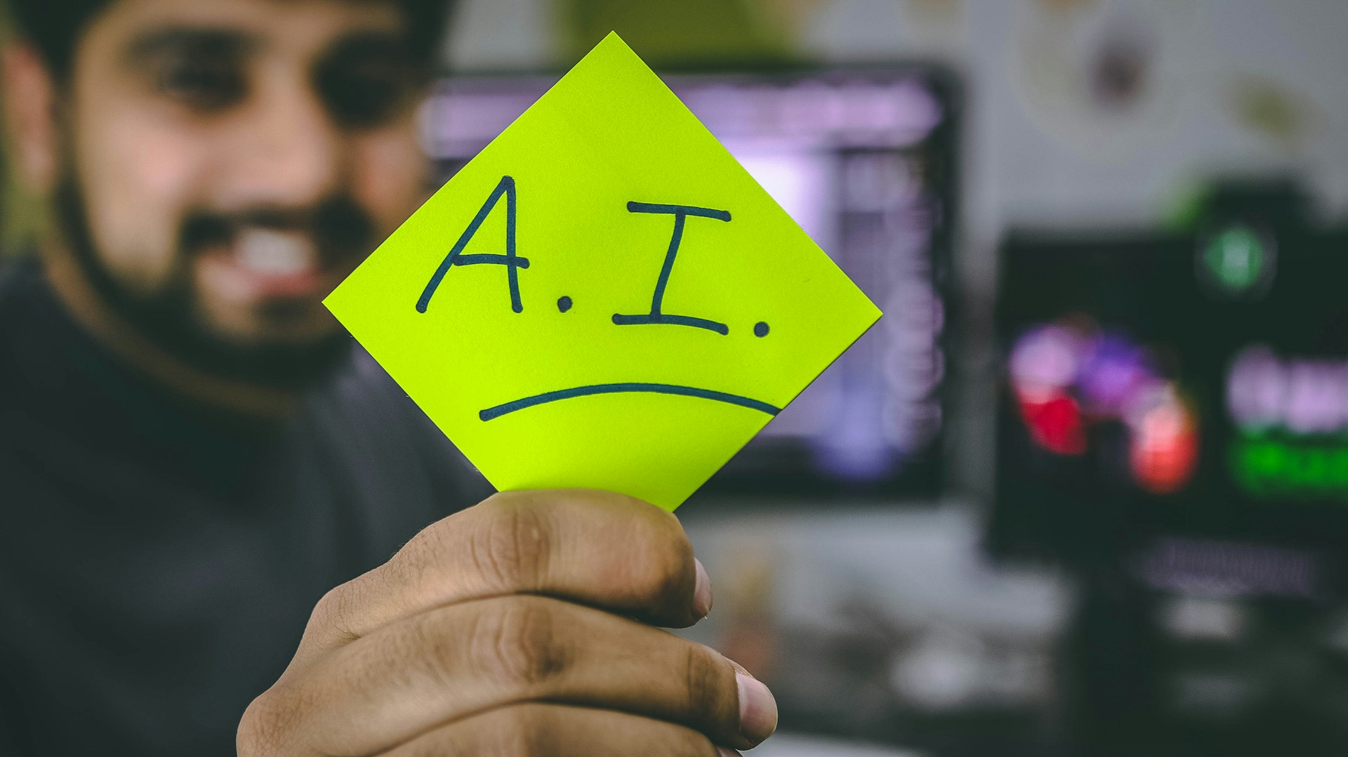 Sustainable AI Best Practices Smiling Man